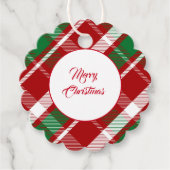 Étiquette cadeau de Noël (Devant)