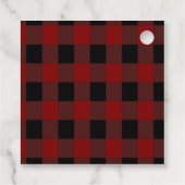 Étiquette cadeau de Noël (Dos)