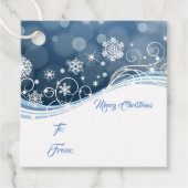 Étiquette cadeau de Noël (Devant)