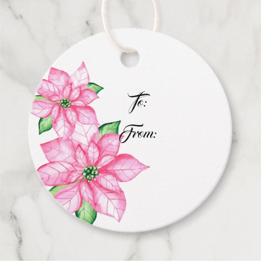 Étiquette cadeau de Noël (Devant)