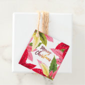 Étiquette cadeau de Noël (En situation)