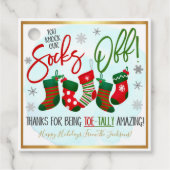 Étiquette cadeau de Noël (Devant)