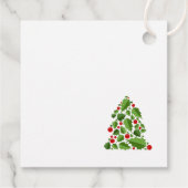 Étiquette cadeau de Noël (Dos)