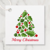 Étiquette cadeau de Noël (Devant)