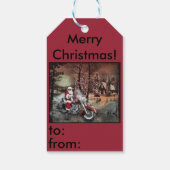 étiquette cadeau de Noël (Dos)