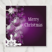 Étiquette cadeau de Noël (Devant)