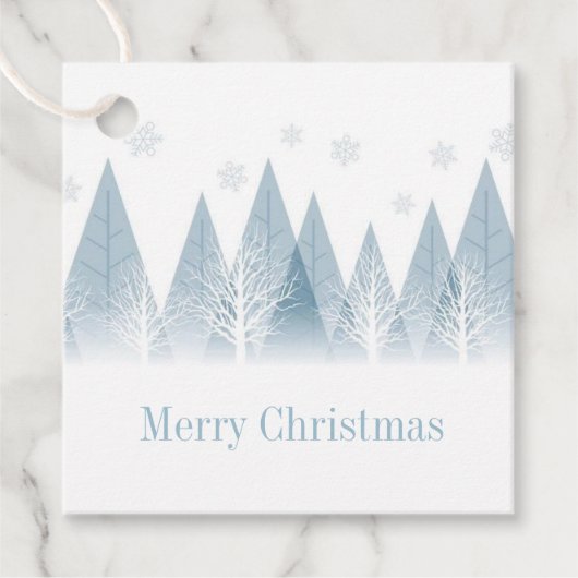 Étiquette cadeau de Noël (Devant)