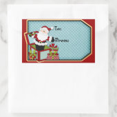 étiquette cadeau de Noël (Sac)