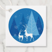 Étiquette cadeau de Noël (Devant)