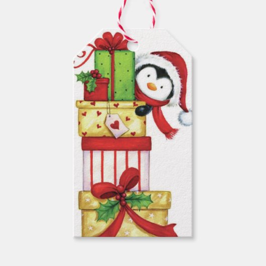 Étiquette cadeau de Noël (Devant)