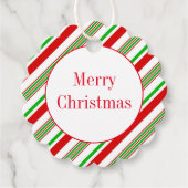 Étiquette cadeau de Noël (Devant)