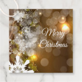 Étiquette cadeau de Noël (Devant)