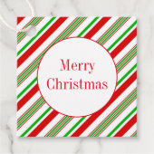 Étiquette cadeau de Noël (Devant)