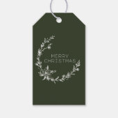 Étiquette cadeau de Noël (Devant)