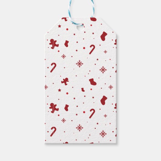 Étiquette cadeau de Noël (Devant)