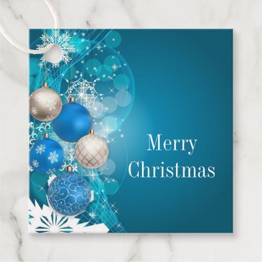 Étiquette cadeau de Noël (Devant)