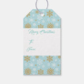 Étiquette cadeau de Noël (Devant)