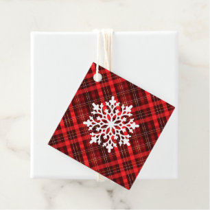 Étiquette cadeau de Noël