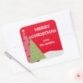Étiquette cadeau de Noël (Enveloppe)
