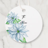 Étiquette cadeau de Noël (Devant)