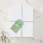Étiquette cadeau de Noël (Avec de laficelle)