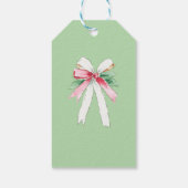 Étiquette cadeau de Noël (Dos)