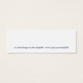 Étiquette cadeau de Noël Angel (Dos)