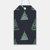 étiquette cadeau de Noël aquarelle (Dos)