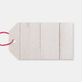 Étiquette cadeau de Noël | Calligraphie et Ivy (Dos (Horizontal))