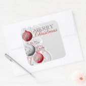 Étiquette cadeau de Noël festif (Enveloppe)