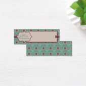 Étiquette cadeau de Noël maigre (Bureau)