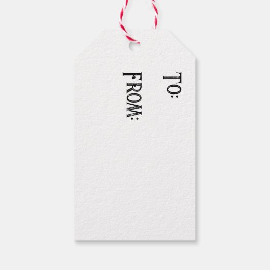 Étiquette cadeau de Noël pour les moutons (Dos)