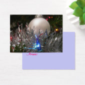 Étiquette cadeau de Parties scintillant de vacance (Bureau)