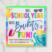 Étiquette cadeau de poche (Devant)