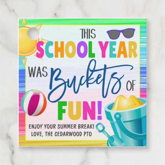 Étiquette cadeau de poche (Devant)