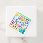 Étiquette cadeau de poche (En situation)