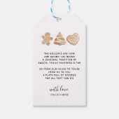 Étiquette cadeau de produits de vacances (Devant)