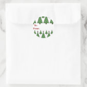 Étiquette cadeau de vacances (Sac)