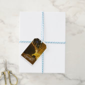 Étiquette cadeau de vacances Sparkle (Avec de laficelle)