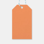 Étiquette cadeau d'été (Dos)