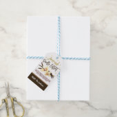 Étiquette cadeau d'extraction de vanille (Avec de laficelle)