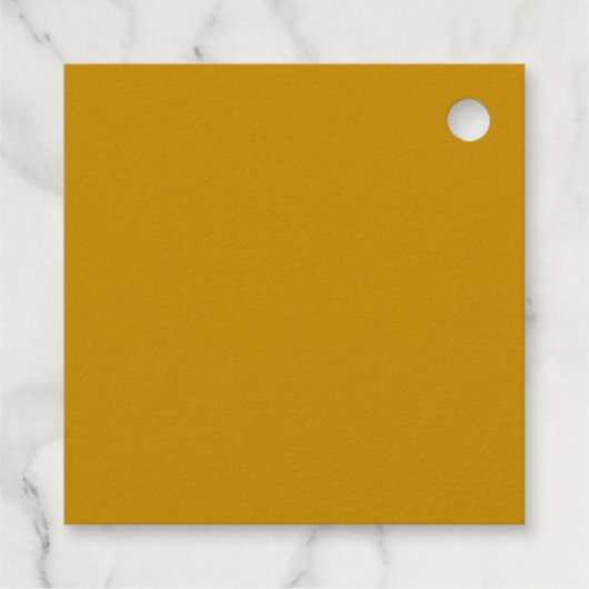 Étiquette-cadeau do-it-yourself Ajouter Un Texte Ou Un Logo D'Image (Dos)