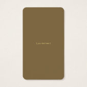 Étiquette cadeau do-it-yourself Favoriser le Baby (Dos)