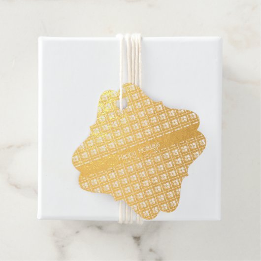 Étiquette-cadeau Douglas Modern Original Tartan écossais (Avec boite)