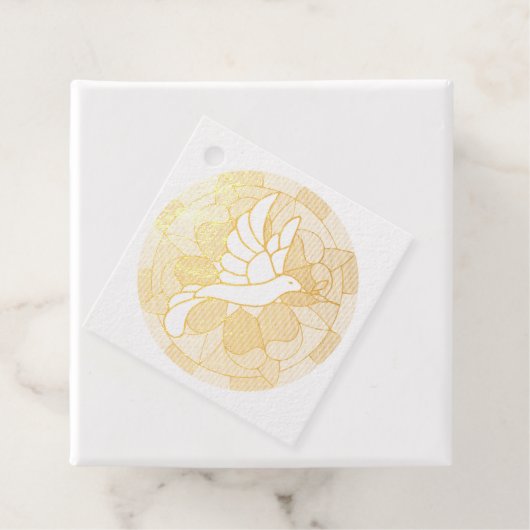 Étiquette-cadeau Dove (Avec boite)