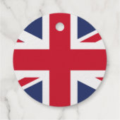 Étiquette-cadeau Drapeau du Royaume-Uni (Dos)