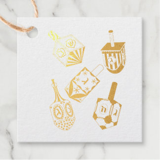 Étiquette-cadeau Dreidel, Dreidel, Dreidel
