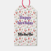 étiquette cadeau d'un soldat de jouets (Devant)