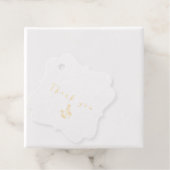 Étiquette-cadeau Écirage d'oiseaux de la forêt d'aquarelle (Avec boite)