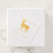 Étiquette-cadeau Elégant Véritable Cerf à Huile avec Mariage Confet (Avec boite)
